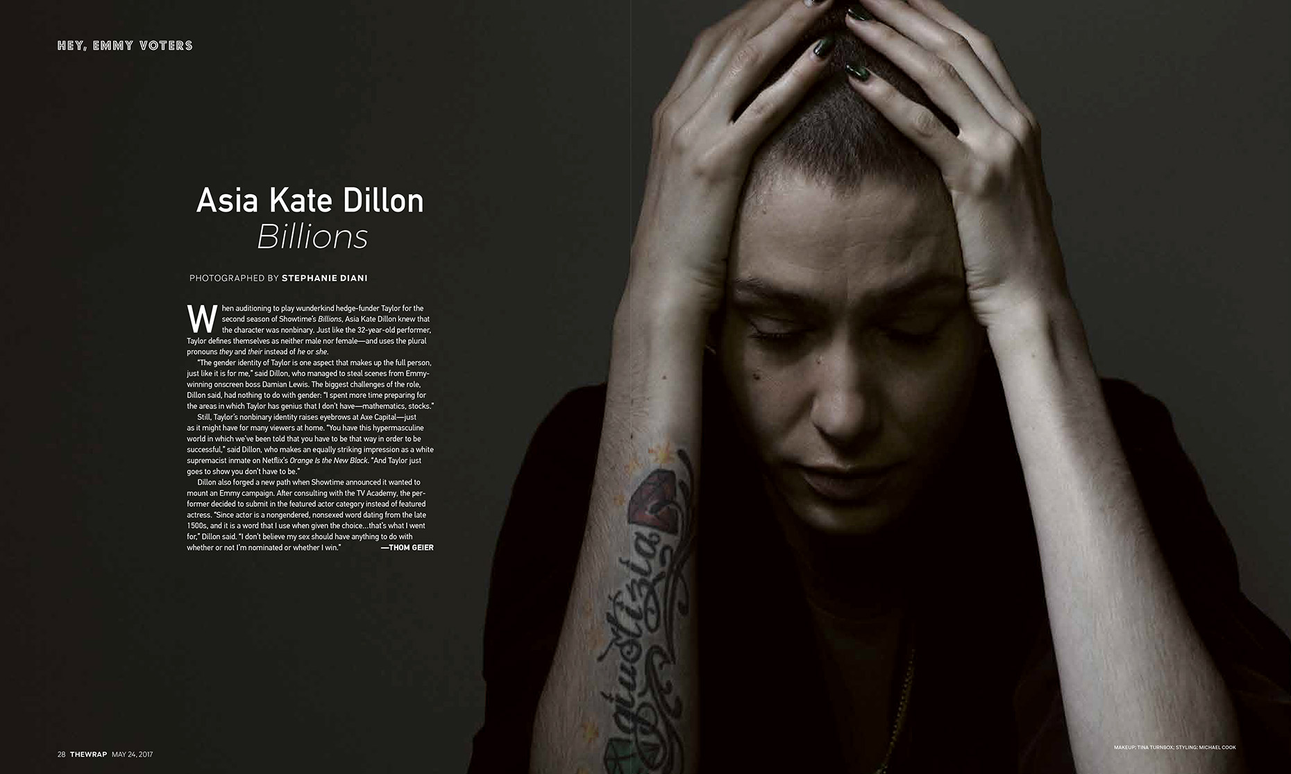 The Wrap Asia Kate Dillon