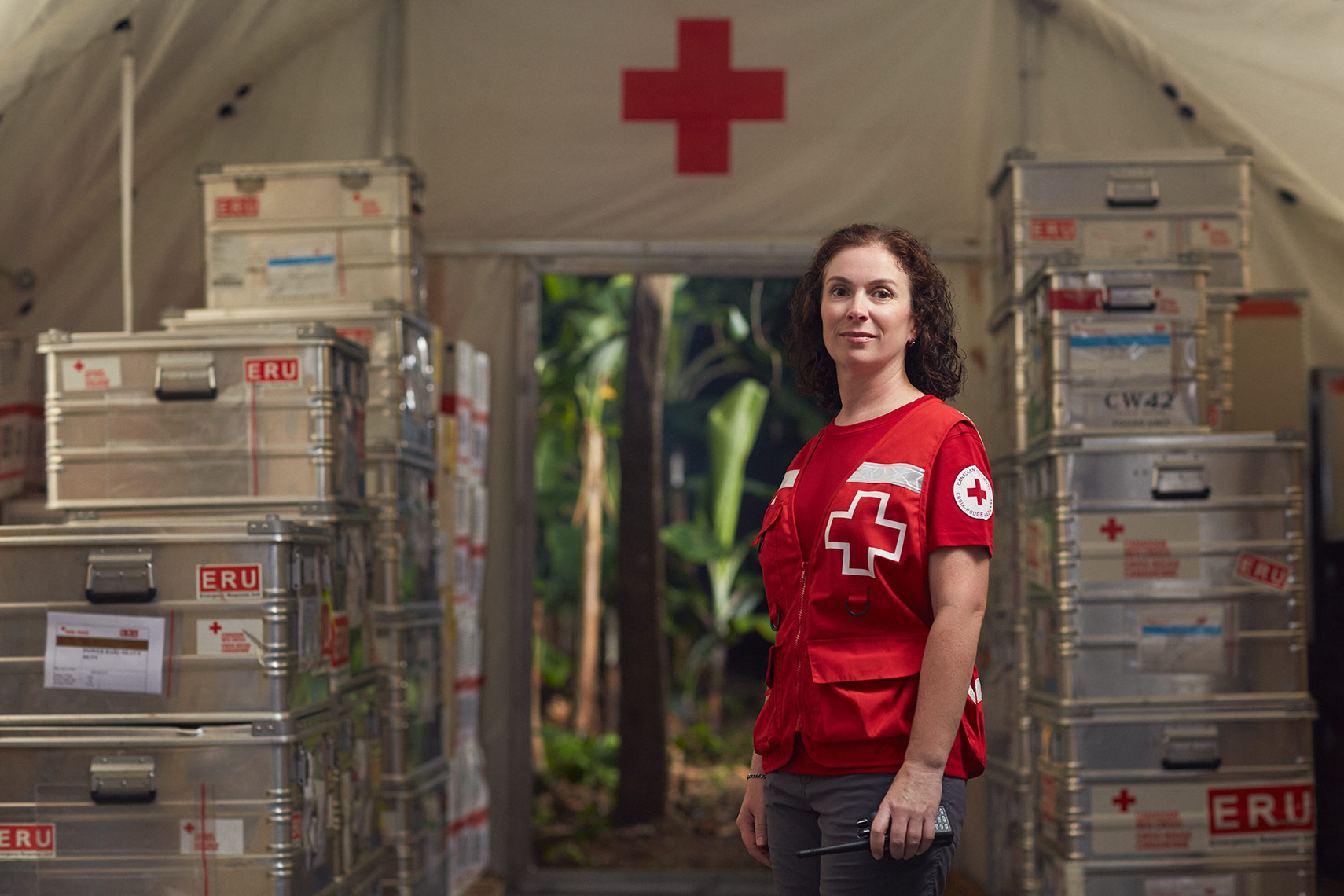 Faces of Humanity, Nathalie Auclair in Haiti for Canadian Red Cross